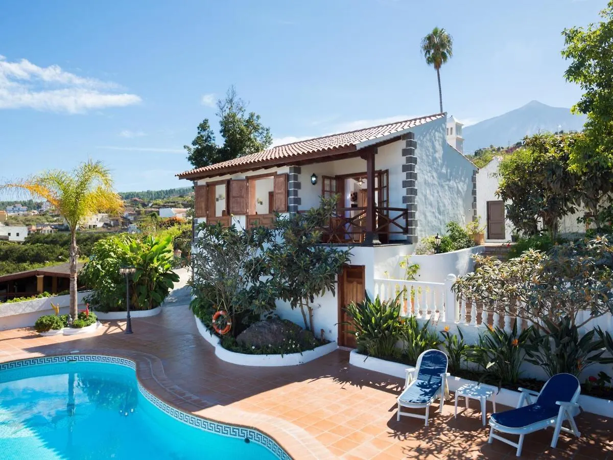 Casa Romantica Con Piscina Climatizada, Wi-Fi Y Vistas Al Mar En Icod De Los Vinos - Es-279-2 Villa